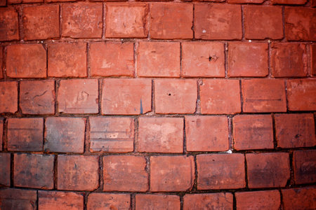 Old brick wall background detail