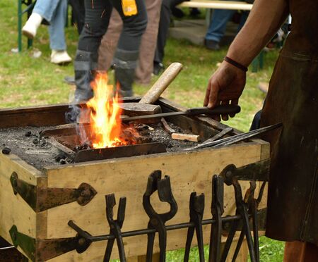 Blacksmith furnaceの写真素材