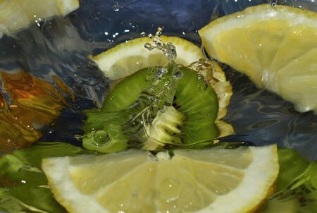 Impact fruitの写真素材