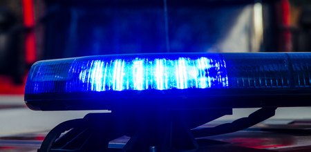Lights  of fire trucks to save property and lives