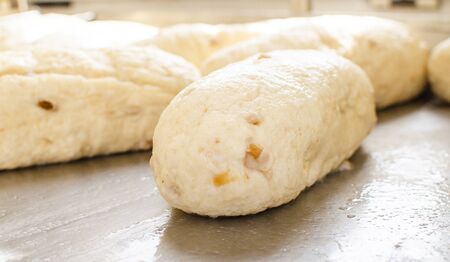 Industrial cooking of popular classical dumplings.