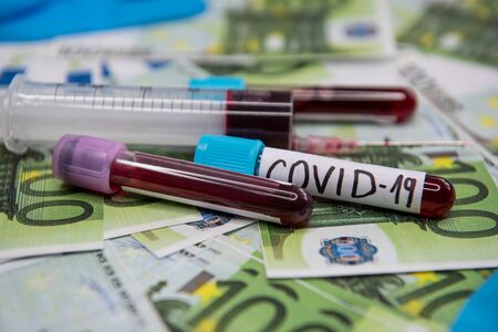 The economic situation of the euro and the disease covid-19.