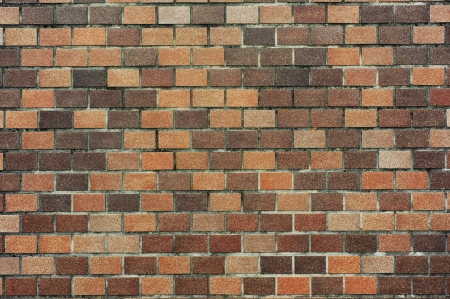 red brick wallの写真素材