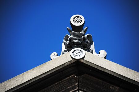 Traditional japanese roof 