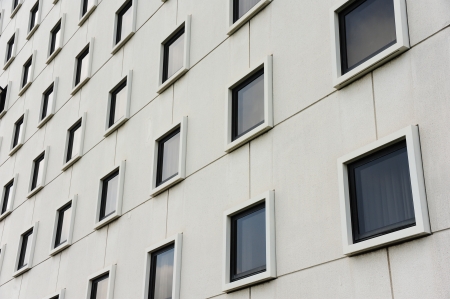 Windows of the building work