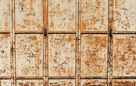 detail of rusty doorの写真素材
