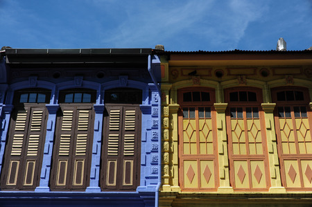 Chino-Portuguese window styleの写真素材