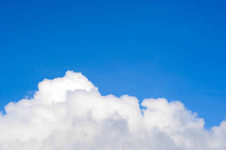 Blue sky and clouds,  used as background