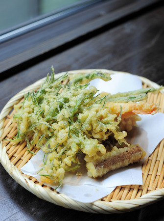 Vegetable Tempuraの写真素材