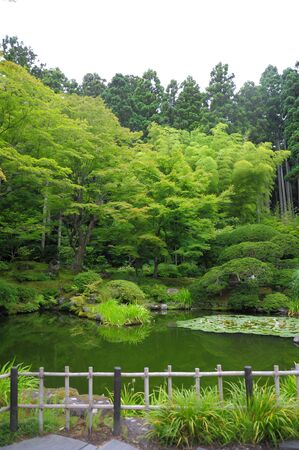 Zen Gardens in Summer Seasonの写真素材