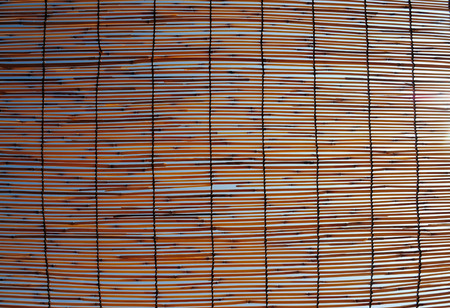 Bamboo curtainの写真素材