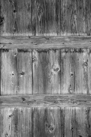 Old Wood Plank of Texture Background with black and whiteの写真素材