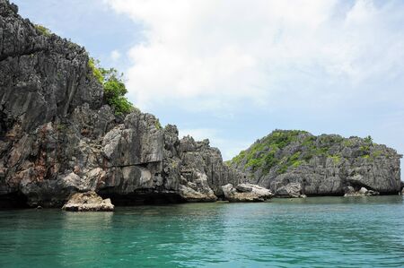 Angthong national marine park, koh Samui, Suratthani, Thailandの写真素材