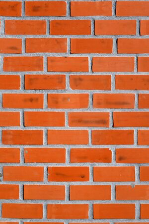 red brick wall backgroundの写真素材