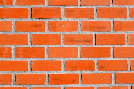red brick wall backgroundの写真素材