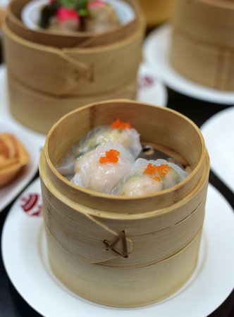 Dim Sum dumplings. Chinese traditional food.の写真素材