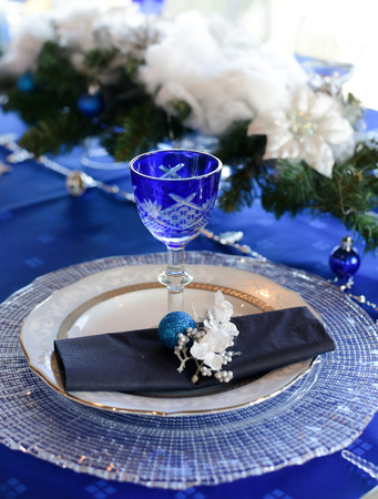 Elegance Luxury Tableware Setup for Dinnerの写真素材