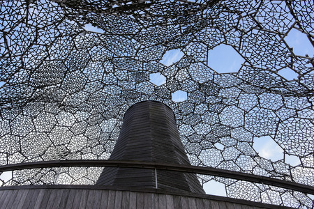 KOBE, JAPAN - December 8, 2016: Rokko-Shidare Observatory is become another landmark of Kobe at mount Rokko and Maya, Japanのeditorial素材