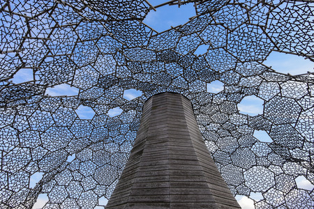 KOBE, JAPAN - December 8, 2016: Rokko-Shidare Observatory is become another landmark of Kobe at mount Rokko and Maya, Japanのeditorial素材