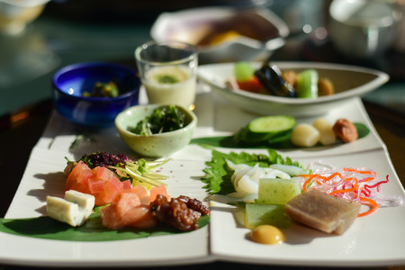 Tradition japanese breakfast . Japanese cuisineの写真素材