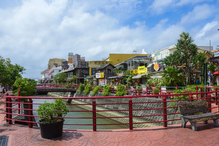OKINAWA, JAPAN - September 27, 2016: American village Okinawa, was originally intended for US military base. Now become a major commercial and shopping area.のeditorial素材