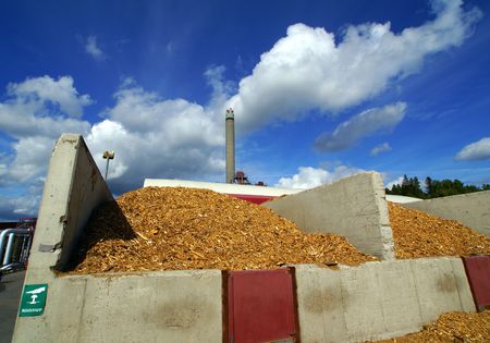 bio fuel power plant                の写真素材