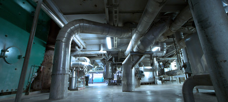 Industrial zone, Steel pipelines             