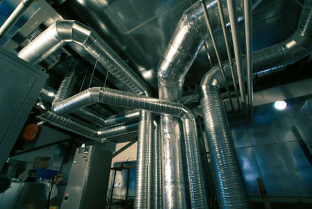 Ventilation pipes of an air conditionのeditorial素材