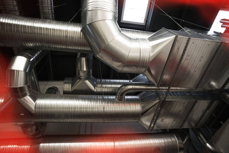 Ventilation pipes of an air condition
