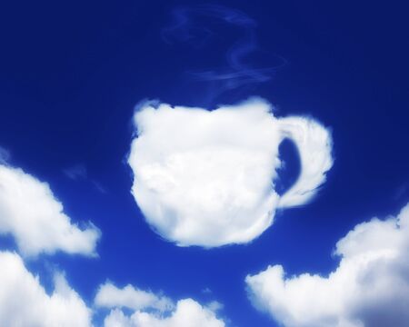 Sky daylight  Element of design の写真素材