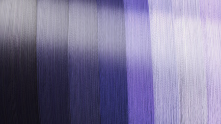 Example of different hair colors as background 3d render の写真素材