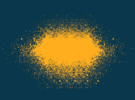 Grunge banner with splash paint with copy space. Vector illustrationのイラスト素材