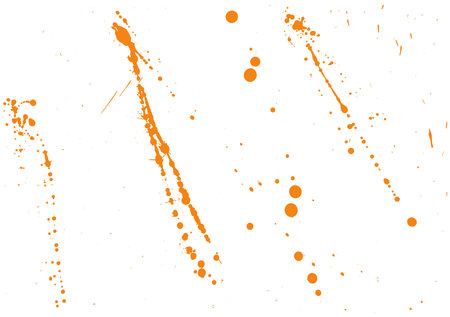 Overlay, elements of paint ink splatter.  Vector illustrationのイラスト素材
