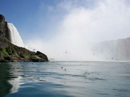 Rare shot of the entrance into の写真素材