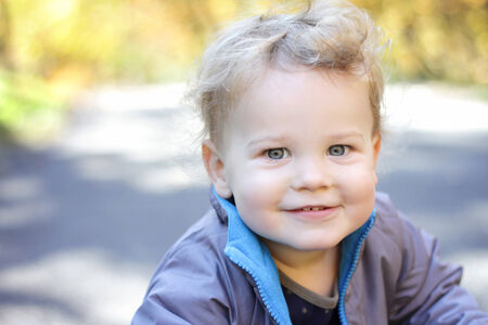 Happy Fit, Active, Child outdoors