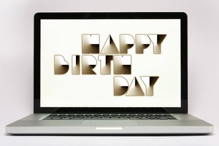 Hi-tech Happy birthday