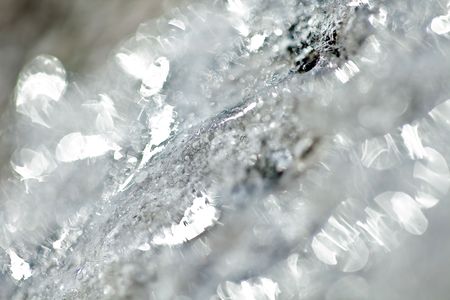 Freeze water macroの写真素材