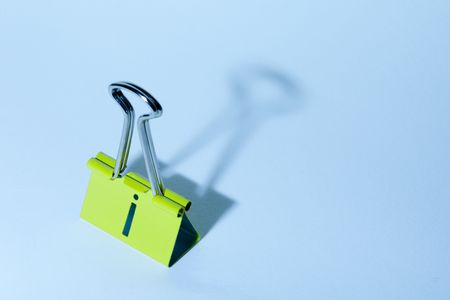 bulldog clip Iの写真素材