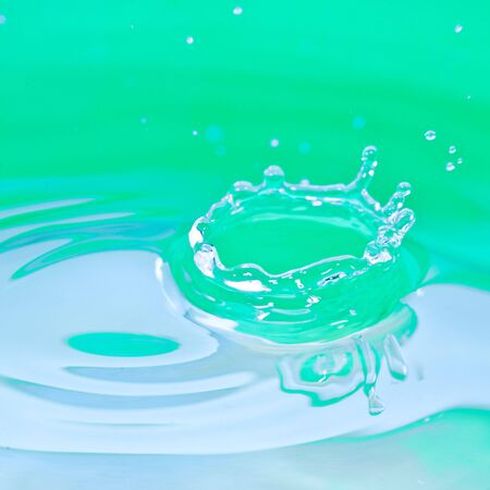 Water splashの写真素材