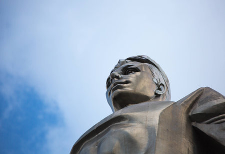 Moscow, Gagarin squareの写真素材