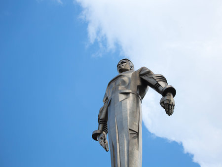 Moscow, Gagarin squareの写真素材