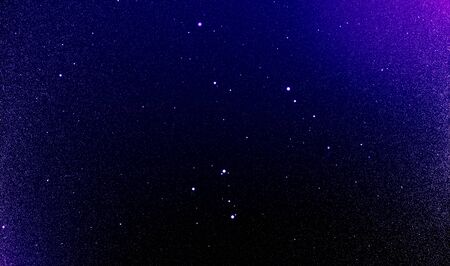 Abstract dust particles stars in the night sky background of flickering Ultra Violet tone and light...