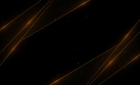Abstract Luxurious Gold frames light in backgroundの写真素材