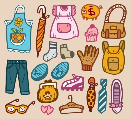 doodle applianceのイラスト素材