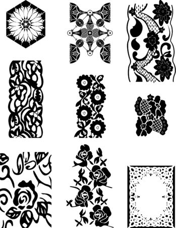 lace setのイラスト素材