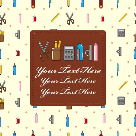 school cardのイラスト素材