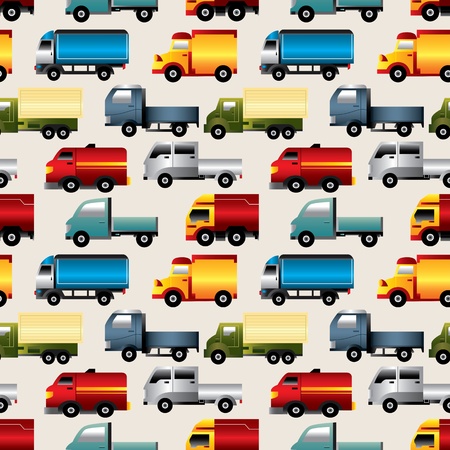seamless truck pattern
のイラスト素材