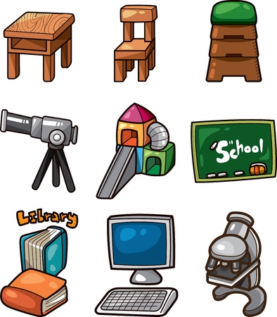 Vector illustration - Education  web iconのイラスト素材
