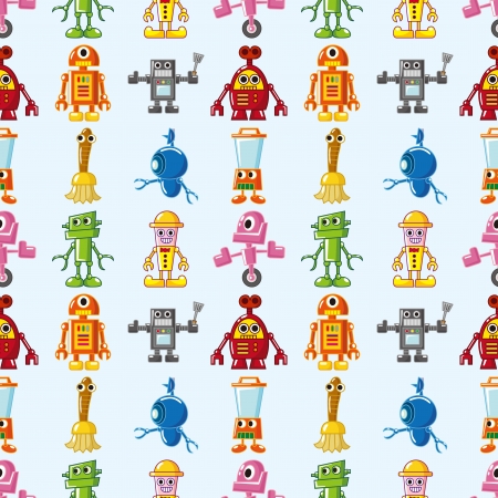 seamless Robot pattern
のイラスト素材