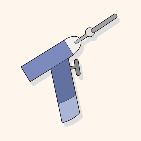 work tool machine theme elements vectorのイラスト素材